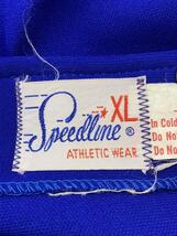 speedline◆60S/70S/ベースボールシャツ/XL/ポリエステル/BLU_画像3