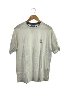 EMPORIO ARMANI◆ワンポイントTシャツ/L/コットン/WHT/7V1TM7 1JTUZ