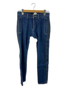 SHAREEF◆12OZ DENIM SIDE ZIP PANTS/ボトム/2/デニム/インディゴ/23312017