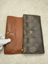 LOUIS VUITTON◆2)ポシェット・ポルト・モネ・クレディ_モノグラム・キャンバス_BRW/PVC/BRW/メンズ_画像4