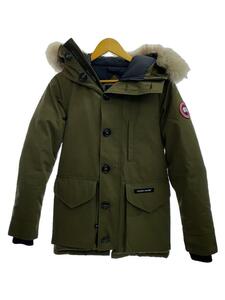 CANADA GOOSE◆ダウンジャケット/-/ポリエステル/KHK/無地/3571JM R