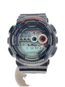 CASIO◆クォーツ腕時計・G-SHOCK/デジタル/BLK