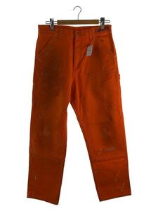 Carhartt◆スラックスパンツ/32/コットン/ORN/無地/HP X CARHARTT PANTS