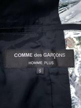 COMME des GARCONS HOMME PLUS◆21SS/AD2020/メタルアウトロー 燕尾ジャケット/スレ有/S/-/SLV/PG-J026_画像3