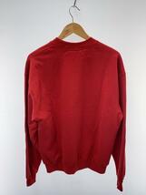 UNION◆×KOWGA/ALL DUES PAID IN FULL CREWNECK/スウェット/2/コットン/RED_画像2