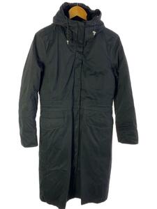 MONCLER◆ダウンコート/ライナー付き/色褪せ有/コート/3/ナイロン/BLK/無地/49381-70-69816