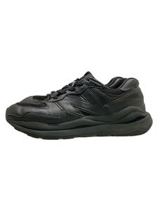 NEW BALANCE◆M5740/ブラック/28cm/BLK/フェイクレザー