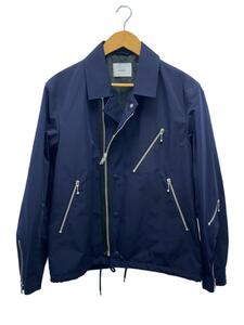 nuterm* double rider's jacket /S/ polyester /NVY/ plain /005JK-017W