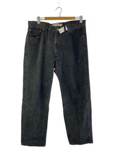 Levi’s◆550/00s/メキシコ製/ボトム/38/コットン/BLK/505500260