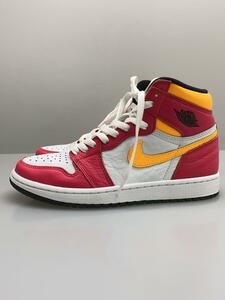 NIKE◆AIR JORDAN 1 RETRO HIGH OG_エアジョーダン1 レトロ ハイ OG/24.5cm/PNK/レ