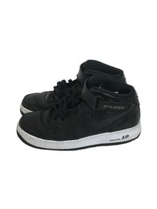 NIKE◆AIR FORCE 1 07 MID SP STUSSY_エアフォース 1 07 ミッド ステューシー/27cm/BL