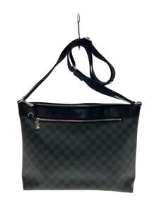 LOUIS VUITTON◆2)ミックPMNM_ダミエ・グラフィット_BLK/PVC/BLK/総柄