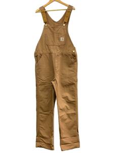 Carhartt◆オーバーオール/34/コットン/BRW