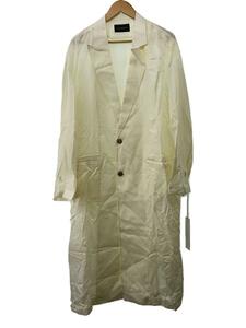 DRESSEDUNDRESSED◆Cupro Lab Coat/3/キュプラ/IVO/無地/DUS21532