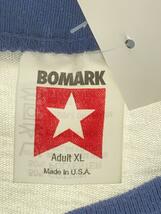 BOMARK/80s/リンガー/トリコ/MILWAUKEE/Tシャツ/XL/コットン/WHT_画像3