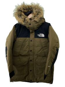 THE NORTH FACE◆MOUNTAIN DOWN COAT_マウンテンダウンコート/XS/ナイロン/KHK