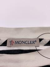 MONCLER◆Tシャツ/-/コットン/BLK/ボーダー/G10918C7E010_画像3