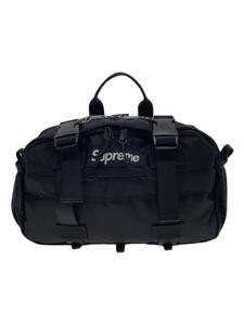 Supreme◆19AW/WAIST bag/ウエストバッグ/ナイロン/BLK