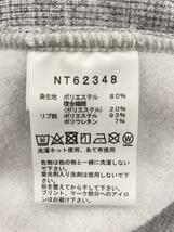 THE NORTH FACE◆BACK SQUARE LOGO HOODIE_バックスクエアロゴフーディ/M/ポリエステル/GRY/無地_画像4