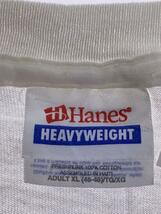 Hanes◆90s-/Budweiser/Tシャツ/XL/コットン/ホワイト/プリント_画像3