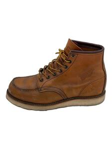 RED WING◆レースアップブーツ・6インチモックトゥ/26.5cm/BRW