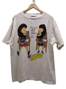 SAINT MICHAEL◆Tシャツ/L/コットン/WHT/プリント/SM-S23-0000-110