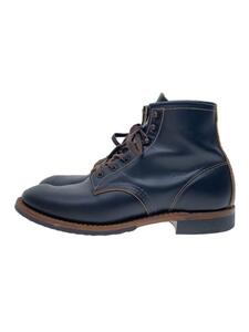 RED WING◆箱有/Beckman Flatbox/ウェスタンブーツ/25cm/BLK/レザー/9060