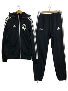 adidas◆セットアップ/L/ポリエステル/BLK/M32821