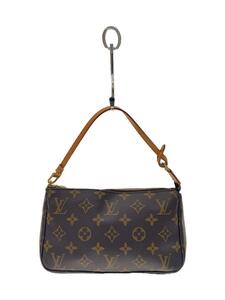 LOUIS VUITTON◆1)ポシェット・アクセソワール_モノグラム・キャンバス_BRW/PVC/BRW