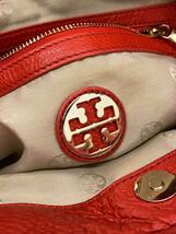 TORY BURCH◆ウエストバッグ/レザー/ORN/無地_画像5