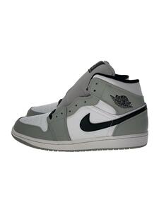 NIKE◆AIR JORDAN 1 MID/ハイカットスニーカー/29cm/GRY/554724-092