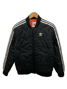 adidas◆キルティングジャケット/M/ポリエステル/BLK/DH5008