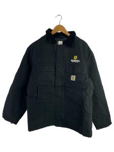 Carhartt◆カバーオール/L/コットン/BLK/C003-BLK