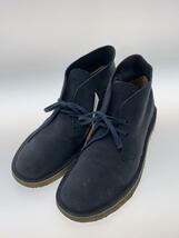 Clarks◆チャッカブーツ/26.5cm/BLU/スウェード_画像2