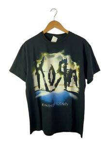 Hanes◆KORN/2011/Tシャツ/L/コットン/BLK