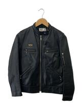 Lewis Leathers◆レザージャケット・ブルゾン/FREE/牛革/0194LB03/シングルライダース//_画像1