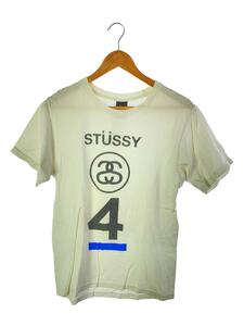 STUSSY◆Tシャツ/S/コットン/WHT//