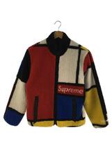 Supreme◆color blocked Fleece jacket/リバーシブル/ジャケット/マルチカラー/モンドリアン柄//_画像1