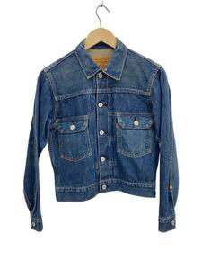 Levi’s◆90s 2nd 復刻 デニムトラッカージャケット ビッグE ボタン裏J22 Gジャン/34/コットン//