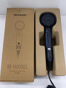 SHARP◆23年製プラズマクラスタードレープフロードライヤー・ヘアアイロン IB-WX901-B//