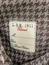 L.B.M.1911◆テーラードジャケット/-/ウール/BRW/千鳥格子//_画像3
