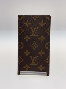 LOUIS VUITTON◆アジェンダ・ポッシュ_モノグラム・キャンバス_BRW/-/BRW/メンズ