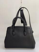 kate spade new york◆KNOTT SATCHEL/2WAY/レザー/BLK/PXR00398_画像3