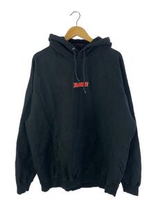 X-LARGE◆パーカー/XL/コットン/BLK/101223012010/色褪せ有