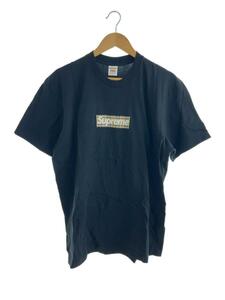 Supreme◆22SS/BURBERRY BOX LOGO/Tシャツ/L/コットン/BLK/プリント