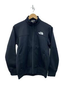 THE NORTH FACE◆JERSEY JACKET_ジャージジャケット/S/ポリエステル/黒/タグ付き