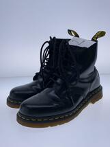 Dr.Martens◆レースアップブーツ/8ホール/US8/BLK/レザー/1460_画像2