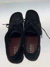 Clarks◆Wallabee GTX/26.5/BLK/スウェード/261494497085_画像3