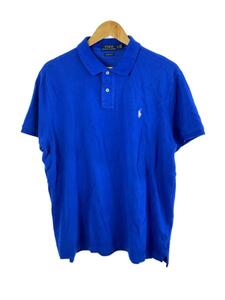 POLO RALPH LAUREN◆ポロシャツ/XL/コットン/BLU