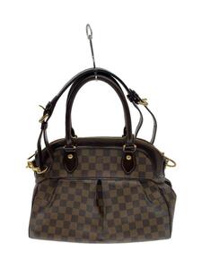 LOUIS VUITTON◆トリヴィGM_ダミエ・エベヌ_BRW/PVC/BRW